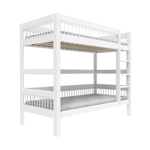 Bunk bed with straight ladder 90x200 cm - Breeze