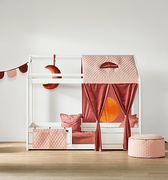 LIFETIME Kidsrooms Bed 4-in-1 Bed with Roof