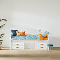 LIFETIME Kidsrooms Bed Cabin Bed incl. Drawers and Storage - Breeze