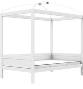 LIFETIME Kidsrooms Bed Four Poster Canopy Bed 120x200 cm
