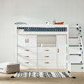 LIFETIME Kidsrooms Bed High Sleeper Bed incl. Storage 177 cm