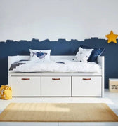 LIFETIME Kidsrooms Cool Kids bed Cool Kids bed with 3 drawers 90 cm