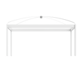 LIFETIME Kidsrooms Rebuild Part Canopy Frame for Bed - 128 cm