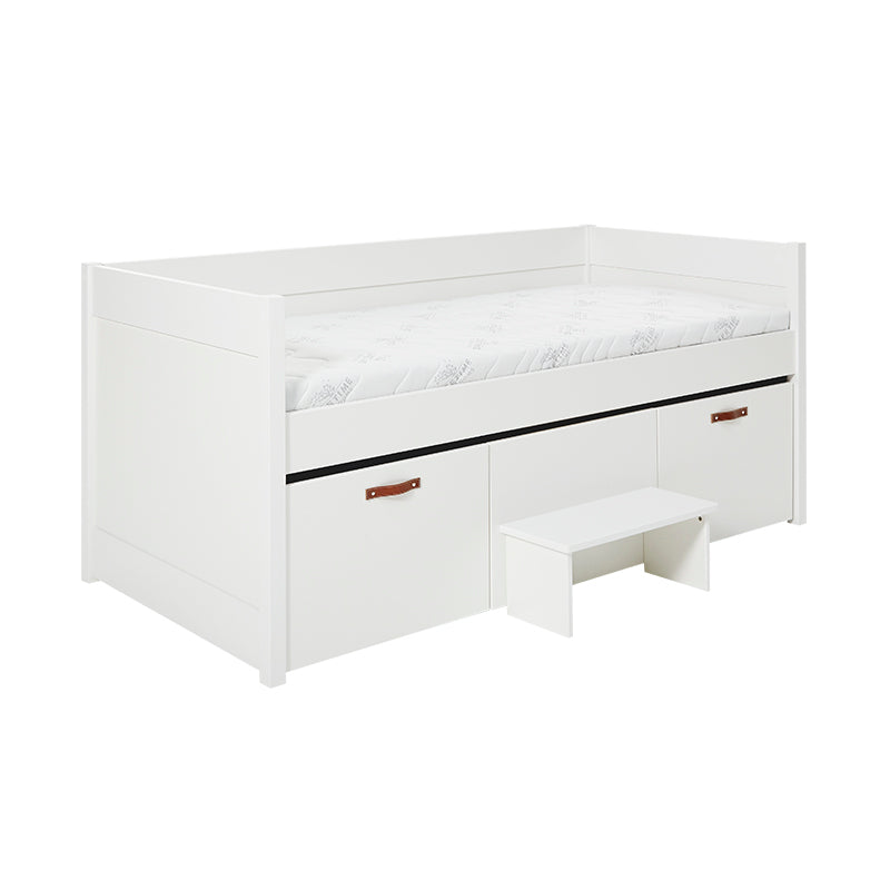 Cool Kids bed with 2 drawers and step 90 cm