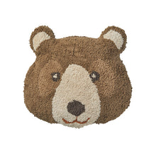 Load image into Gallery viewer, Bear Shaped Cushion - Canoe Adventure
