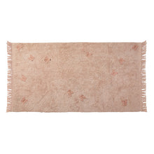 Load image into Gallery viewer, Soft pink tufted rug - Butterflies
