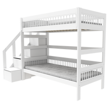 Load image into Gallery viewer, Bunk bed with stepladder 90x200 cm - Breeze
