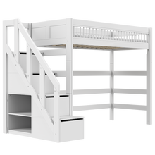 Load image into Gallery viewer, High bed with stepladder - Breeze
