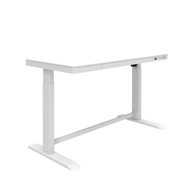RISE electrical adjustable desk with drawer and USB