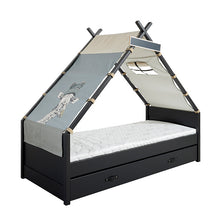 Load image into Gallery viewer, Tipi bed JUNGLE BOOK - Black Edition
