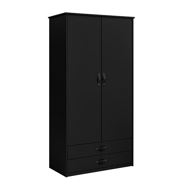 Cool kids 2-doors wardrobe - Black Edition