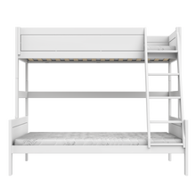 Load image into Gallery viewer, Family bunk bed with ladder 140 x 200 &amp; 90 x 200 cm
