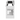 White wooden playhouse with a gray roof on a transparent background