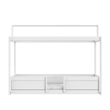 Afbeelding in Gallery-weergave laden, Montessori 4-in-1 bed met dakconstructie
