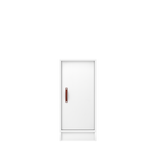 Carica l&#39;immagine nel visualizzatore di Gallery, Armadietto All-In-One - basso, con porta, ripiano e asta appendiabiti
