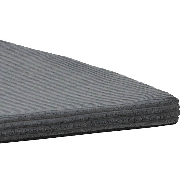 Small Play mattress - Rib Graphite
