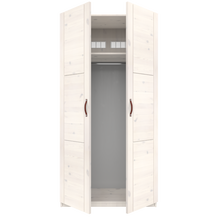 Load image into Gallery viewer, Wardrobe with clothes rail, 100 cm
