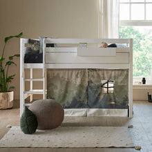 Load image into Gallery viewer, Play curtain for semi-high bed - Panda Paradise

