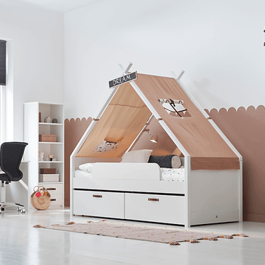 Cool Kids Furniture Cool Kids bed Cool Kids Tipi Bed 66 cm - Rainbow