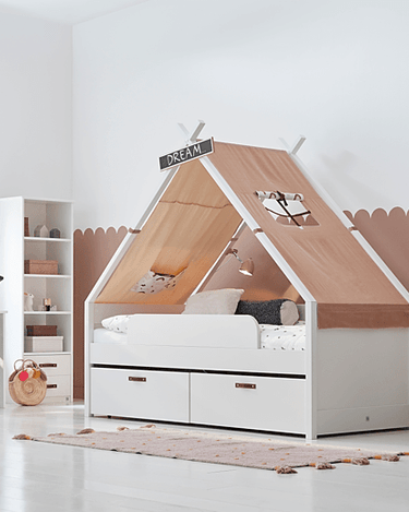 Cool Kids Furniture Cool Kids bed Cool Kids Tipi Bed 66 cm - Rainbow