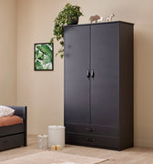 Cool Kids Furniture Cool Kids Furniture Cool kids Wardrobe with 2 Doors - Black Edition