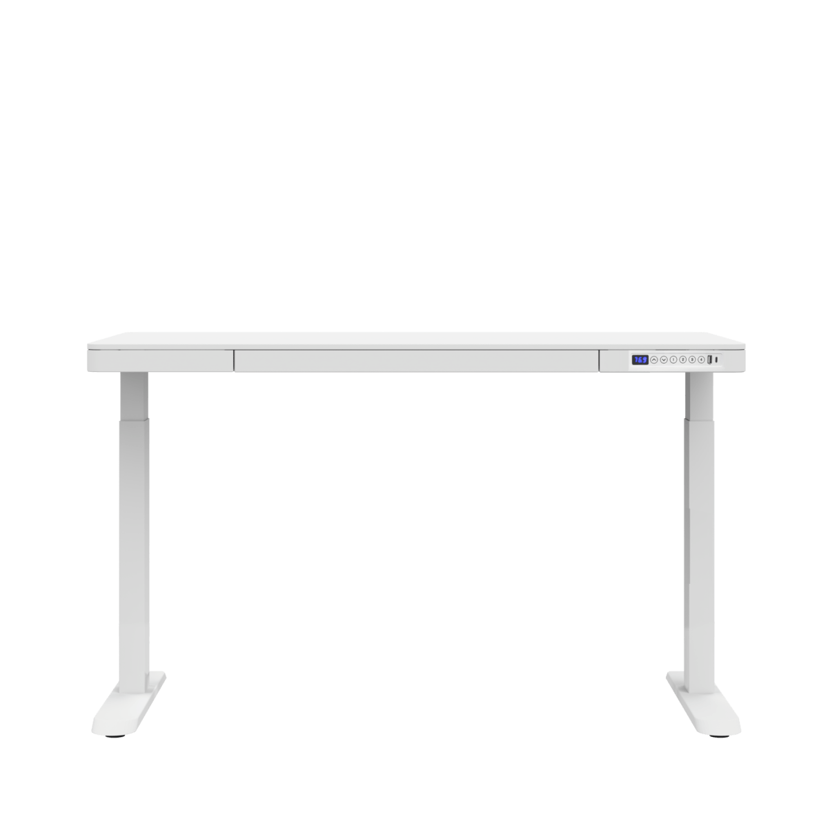 Bureau assis debout avec rangement - SPACE DYNAMIC SQUARE - 180 x 80 cm - 1 tiroir Bureau assis debout avec rangement - SPACE DYNAMIC SQUARE - 180 x 80 cm - 1 tiroir