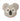 LIFETIME Kidsrooms Accessory Tufted koala cushion