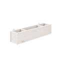 LIFETIME Kidsrooms Accessory Whitewash Storage box for the bed and wall