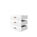 LIFETIME Kidsrooms All-in-one Storage ALL-IN-ONE - 3 drawers for unit 80 cm