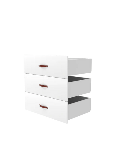 LIFETIME Kidsrooms All-in-one Storage ALL-IN-ONE - 3 drawers for unit 80 cm