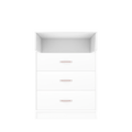 LIFETIME Kidsrooms All-in-one Storage ALL-IN-ONE - low top for unit 80 cm