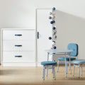LIFETIME Kidsrooms All-in-one Storage ALL-IN-ONE Tall Wardrobe with Doors, Shelf and Clothes Rail