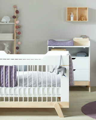 LIFETIME Kidsrooms Baby cot Baby Cot 70x140 cm