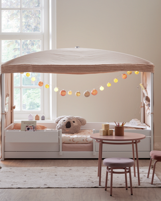 LIFETIME Kidsrooms Bed 4-in-1 Bed with Canopy