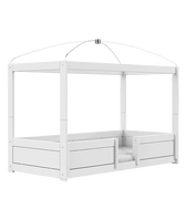 LIFETIME Kidsrooms Bed 4-in-1 canopy bed