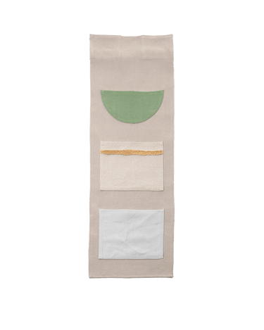 LIFETIME Kidsrooms Bed accessory Back Panel with pockets - Olympic Dreams