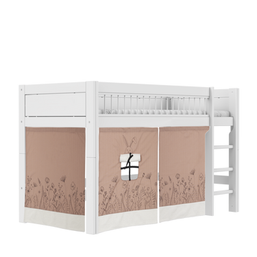 LIFETIME Kidsrooms Bed accessory Play Curtain for Mid Sleeper Bed - Happy Rabbit