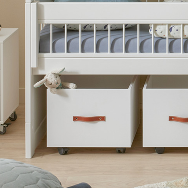 LIFETIME Kidsrooms Bed accessory Set of 4 Castors