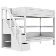 Carica l&#39;immagine nel visualizzatore di Gallery, LIFETIME Kidsrooms Bed Bunk bed with stepladder 90x200 cm
