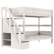 Carica l&#39;immagine nel visualizzatore di Gallery, LIFETIME Kidsrooms Bed Bunk bed with stepladder 90x200 cm
