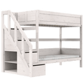 LIFETIME Kidsrooms Bed Bunk bed with stepladder 90x200 cm