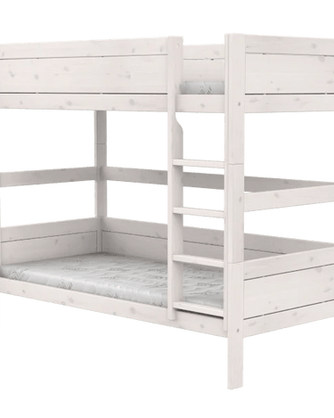 LIFETIME Kidsrooms Bed Bunk bed with straight ladder 90x200 cm