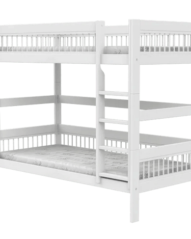 LIFETIME Kidsrooms Bed Bunk bed with straight ladder 90x200 cm - Breeze