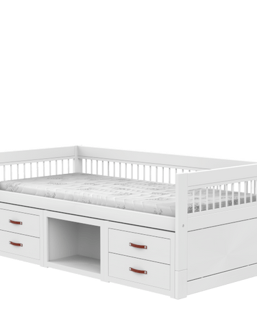 LIFETIME Kidsrooms Bed Cabin bed drawers and storage - Breeze