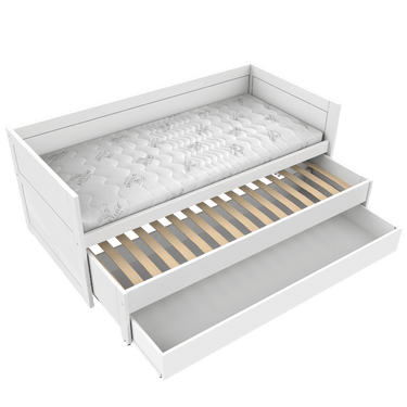 LIFETIME Kidsrooms Bed Cabin Bed incl. Guest Bed and Bed Drawer - Breeze