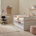 LIFETIME Kidsrooms Bed Cabin Bed incl. Storage and Bed Drawer - Breeze