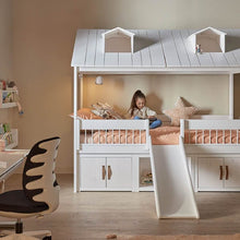 Carica l&#39;immagine nel visualizzatore di Gallery, LIFETIME Kidsrooms Bed Cabin bed with Beach House
