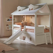 Carica l&#39;immagine nel visualizzatore di Gallery, LIFETIME Kidsrooms Bed Cabin bed with Beach House
