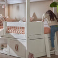 LIFETIME Kidsrooms Bed Cabin bed with Beach House