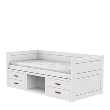 Carica l&#39;immagine nel visualizzatore di Gallery, LIFETIME Kidsrooms Bed Cabin bed with drawers and storage
